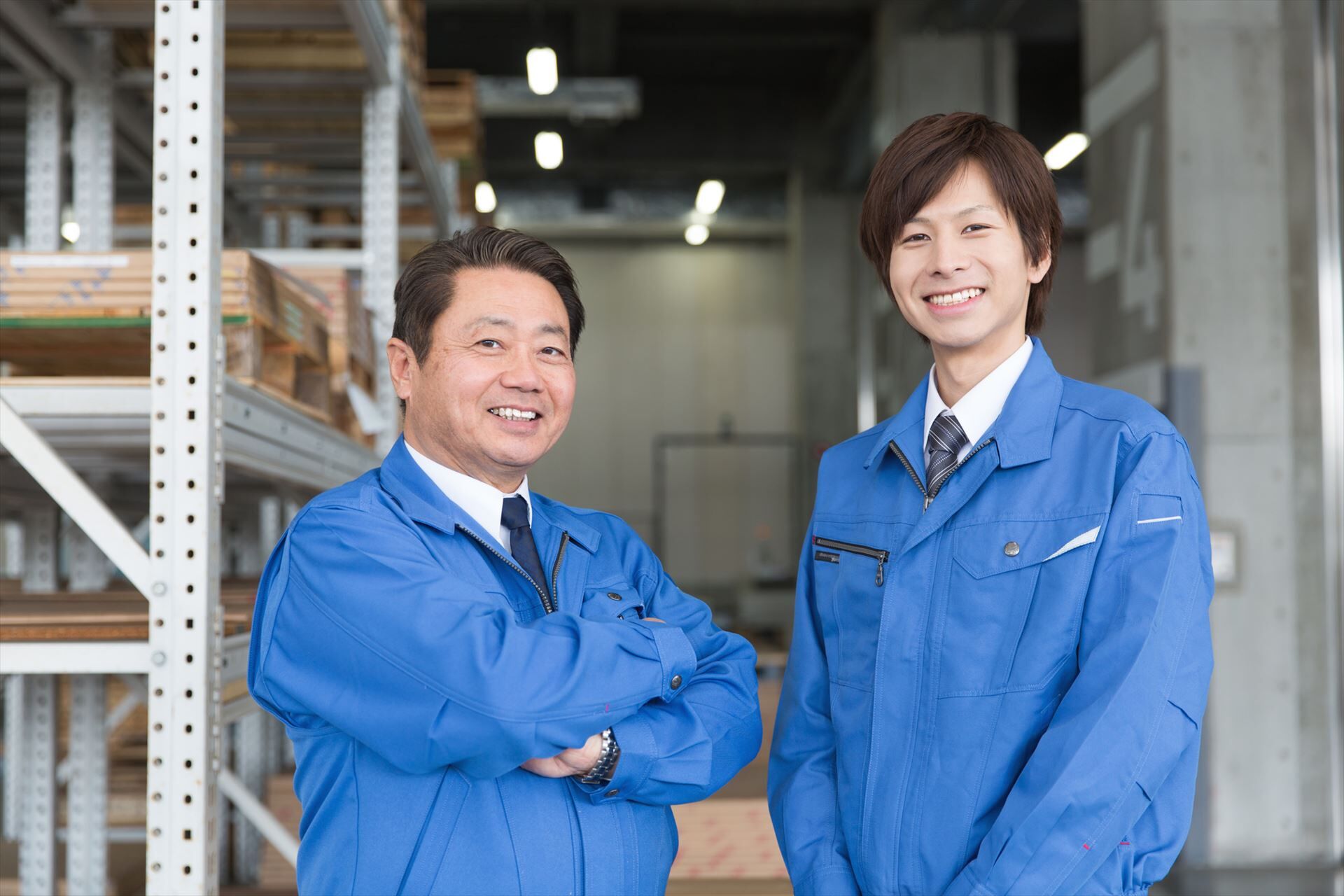 ベテラン社員と若手社員